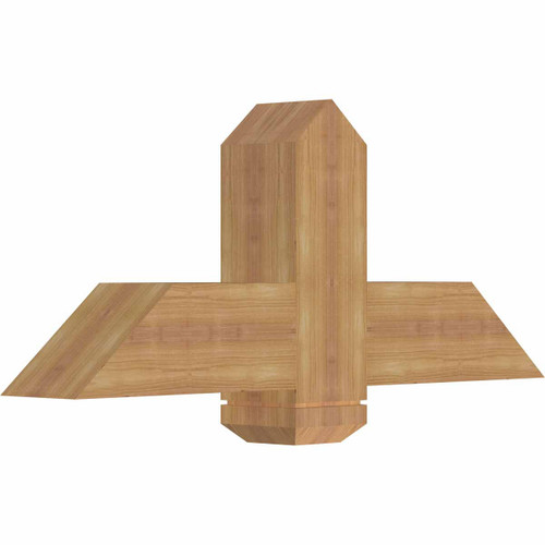 10/12 Pitch Eugene Smooth Timber Gable Bracket GBW036X15X0606EUG00SWR