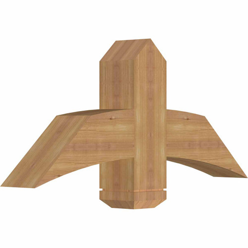 11/12 Pitch Bellingham Smooth Timber Gable Bracket GBW036X16X0606BEL00SWR