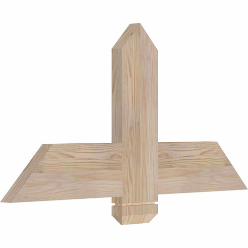 12/12 Pitch Eugene Smooth Timber Gable Bracket GBW036X18X0206EUG00SDF