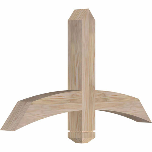 14/12 Pitch Bellingham Smooth Timber Gable Bracket GBW036X21X0404BEL00SDF