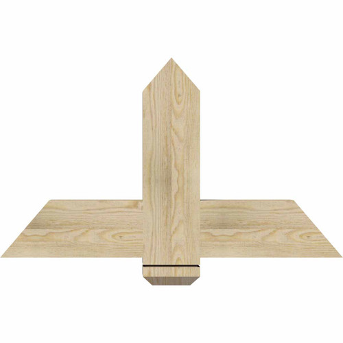 14/12 Pitch Eugene Rough Sawn Timber Gable Bracket GBW036X21X0406EUG00RDF 14/12 Pitch Eugene Rough Sawn Timber Gable Bracket GBW036X21X0406EUG00RDF