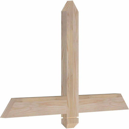 15/12 Pitch Eugene Smooth Timber Gable Bracket GBW036X23X0204EUG00SDF