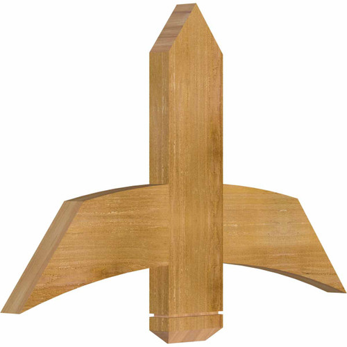 15/12 Pitch Bellingham Rough Sawn Timber Gable Bracket GBW036X23X0206BEL00RWR