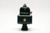 Fuelab 555 High Pressure Adjustable FPR Blocking 25-65 PSI (1) -8AN In (2) -8AN Out - Black