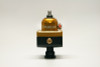 Fuelab 575 Carb Adjustable Mini FPR Blocking 1-3 PSI (1) -6AN In (2) -6AN Out - Gold