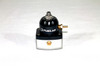 Fuelab Diesel Velocity FPR, angled view showing black adjuster knob and brass barb fitting