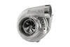 Turbosmart TS-2 6466 water cooled turbocharger, front angle view showing compressor wheel and V-band outlet