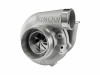 Turbosmart TS-1 6466 turbocharger, front angle view showing compressor wheel and V-band outlet