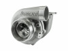 Turbosmart 6466 T4 Divided 0.84AR TS-1 turbocharger, front angle view showing compressor wheel and housing