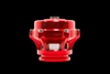 TiAL Sport Q BOV with 10 PSI spring in red, front view showing dome top, mounting bolts and legs