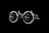 Turbosmart IWG75 twin wastegate kit for RB26DETT, angled front view showing both black actuators