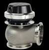 Turbosmart WG45 Hyper-Gate 45 external wastegate, black top cap, polished body and inlet flange