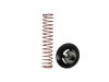 Turbosmart BOV Smart Port 60mm Upgrade Kit in black, showing coil spring and valve piston