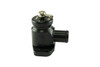 Turbosmart Kompact BOV for Hyundai i30 N-Line 1.6T, black body, side angle showing top adjuster and flange