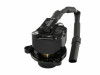 Turbosmart Kompact EM dual port VR33 BOV, angled view showing solenoid, ports, and mounting flange