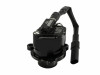 Turbosmart Kompact EM plumb back BOV, angled view showing black valve body, sensor and braided hose