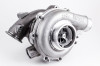 Garrett PowerMax GT3788VA turbo, front angle view showing compressor wheel, cast housing and inlet flange