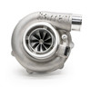 Garrett G30-900 Super Core, reverse rotation turbo, front angle showing compressor wheel and inlet