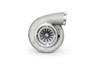 Garrett G47-1850 88mm Super Core turbo, front angled view showing compressor wheel and housing