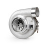 Garrett G40-1250 G-Series II Super Core turbo, side angle view showing compressor wheel, housing and oil fittings