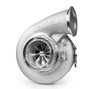 Garrett G42-1325c G-Series II Super Core turbo, side angle view showing compressor wheel, housing, and actuator fitting