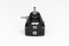 DeatschWerks DWR1000iL In-Line Adjustable Fuel Pressure Regulator - Black