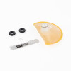 DeatschWerks DW65C fuel pump install kit, showing filter sock, O-rings, clip and grease packet.