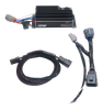 DeatschWerks VB40AX1 voltage booster with black wiring harness and connectors, F-150 kit