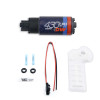 DeatschWerks DW430C 430LPH fuel pump with wiring harness, seals, clips, and mounting bracket