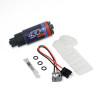 DeatschWerks DW430C fuel pump kit with wiring harness, filter sock, O-rings and sealant
