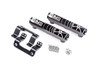 Radium Engineering fuel rail kit for FR-S/BRZ/86, black billet rails, mounting bracket, hardware included