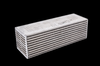 Garrett H2O/Air CAC core, angled view showing stacked cooling fins and top surface texture