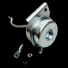 Garrett G25 wastegate actuator kit, 1.0 Bar, with mounting bracket, rod end, and hardware shown separately