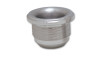 Vibrant -20 AN male weld bung, mild steel, 1-3/4in flange OD, top down angle showing threads and flange