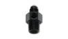 Vibrant -6AN Male to 1/4in NPT Male Union Adapter Fitting w/ 1/8in NPT Port