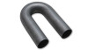 Vibrant 1.75in O.D. T304 SS U-Bend, 2.625in centerline radius, tight 180 degree tube bend, both open ends facing forward