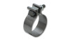 Vibrant SS Accuseal exhaust seal clamp for 2.5in OD tubing, T-bolt hardware, 1in wide stainless band
