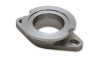 Vibrant 38mm to 44mm external wastegate adapter flange, T304 stainless steel, angled top view showing bolt holes