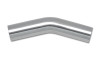 Vibrant 4in O.D. polished aluminum tubing with a 30 degree bend, smooth mirror finish, no fittings attached