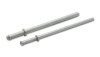 Vibrant OE-Style Exhaust Hanger Rods, two 3/8in dia x 9in long steel mandrels shown side by side, angled view