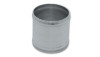 Vibrant aluminum joiner coupling, 1.5in tube O.D., shown at slight angle on plain white background