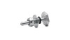 Vibrant soft mount vacuum line fitting assembly shown at an angle, hex nuts, barbed end, and o-ring visible.