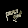 Turbosmart GBCV SS/DS mounting bracket set, two metal L-brackets with mounting holes and two bolts.