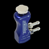 Turbosmart GBCV In Cabin Blue boost controller, front angle view showing silver knob and dual barbed fittings