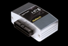 Haltech HPI6 High Power Igniter 6 Channel Module, angled view showing silver casing, black connector, and labeled top panel