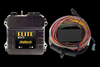 Haltech Elite 750 ECU with connector on top and multicolor wiring harness coiled beside it