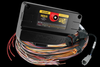 Haltech NEXUS PD16 power distribution module, top view, with 5m flying lead harness and connectors