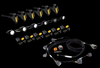 Haltech JZ R35 coil conversion kit, six ignition coils on bracket, connectors, and wiring harness set