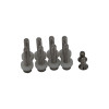 Aeromotive TVS Module screw kit, seven long bolts with nylon washers and one short bolt.