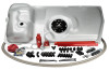 Aeromotive Eliminator fuel system for 86-95 Mustang 5.0L, tank, pump, rails, fittings and hardware laid out
